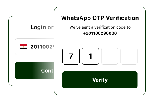 Whatsapp OTP verification plugin for woocommerce
