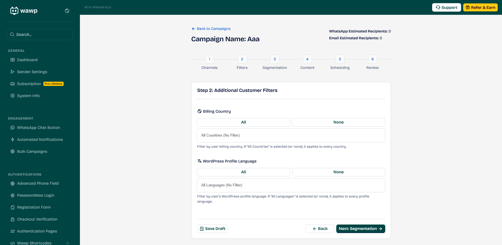 WhatsApp Campaigns for WooCommerce - Image 5