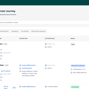 Abandoned Cart Recovery for WooCommerce